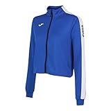  Joma Torneo Full Zip Sweatshirt Royal White. 901223.726. Chaqueta pádel Mujer. Talla XL