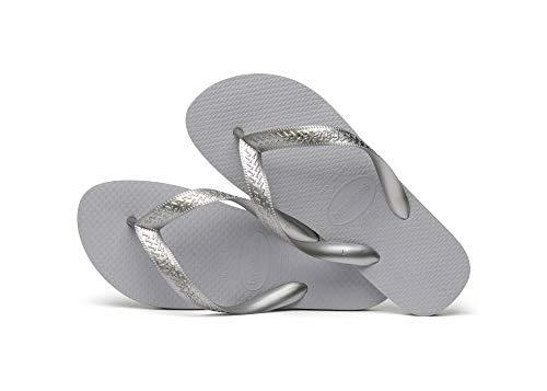 Chinelo, Havaianas, Color Mix, Feminino, Cinza Gelo / Prata, 39/40