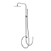 Produktbild Steinberg Serie 100 Brauseset Aufputz, ohne Armatur, mit Regen-/Handbrause