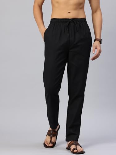 Image of Majestic Man Men's Pure Cotton Regular Fit Solid Pyjama