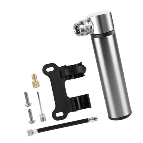 Shurhome Effizienter manueller Fahrrad Inflator, Sportgeräte Inflator, Hochleistungspumpen, ergonomischer, Fahrradzubehör, Hochdruck Fahrradpumpen