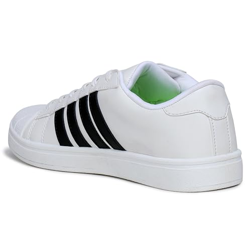 Image of ATHCO mens U-star Sneaker|Memory Foam Comfort|Laceup|Casual Shoes for Men|Soft Trendy Shoes For men|Fashion Sneaker|Genz|Millennials|Alpha|Footwear|Lightweight|EasyCare|Comfortable|Dailyuse|Extrasoft|SlipResistant|Durable|EasyCare|Shoes For Men's & Boy's