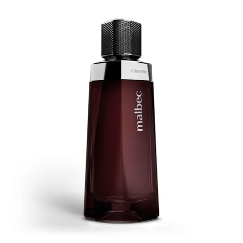O Boticário Malbec Eau de Toilette 100ml | Colonia Perfume Para Hombre Fragancia Amaderada, Ciruela, Roble y Vainilla | Regalo Para Hombre