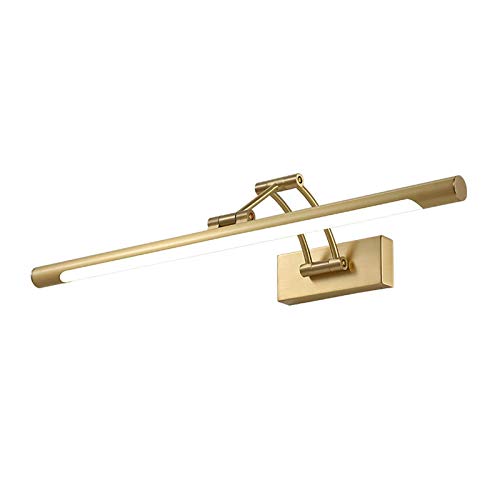 Luminaire de miroir rétro en laiton étanche haut de gamme