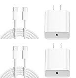 iPhone 17 Pro Max Charger Fast Charging, 2Pack 40W Dynamic Power Adapter with 60W Max Woven 6FT USB-C Cable Data Sync for iPhone 17/Air/16/15 Plus/16/15 Pro Max/iPad Air mini Pro/AirPods Pro
