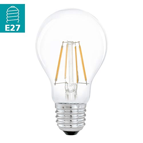 Eglo LED Filament Light Bulb, Standard E27 Edison lamp for Retro Lighting 4 watt (Equivalent to 32 watt), 350 Lumen - Image 2