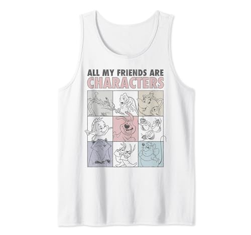 Débardeur Disney Princess All My Friends pour fan de l'univers féerique