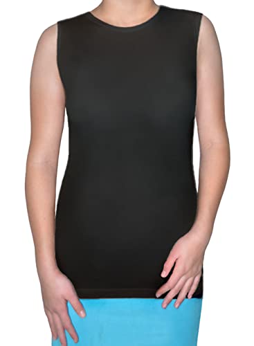 Image of Kosher Casual Kids Big Girls' Modest Sleeveless Shell Tank