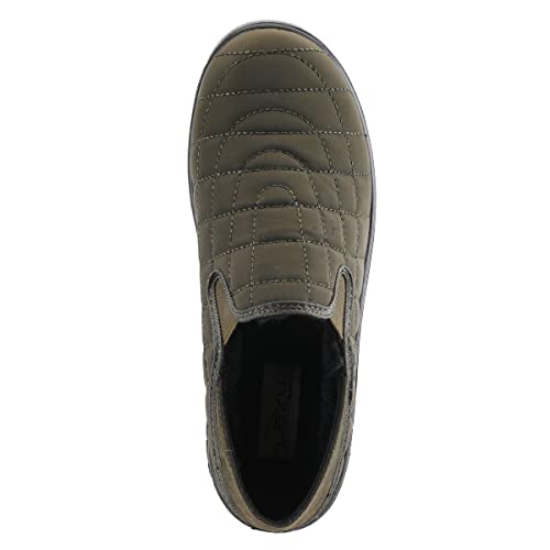 Image of Flexus Spring Step Mella Slip on Shoes for Women - Waterproof Nylon Loafer with Snow Grip Clip - Comfortable Ladies Shoes for Outdoor