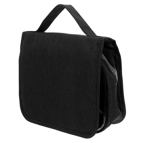 Beatifufu シンプル洗漱ポーチ 折り畳み式トラベルバッグ 多機能コスメ収納バッグ 持ち運び便利 男女兼用 日常 旅行用