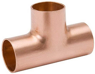 B&K Mueller Industries W 04006P10 10 Pack .5 in. Copper Sweat Tee