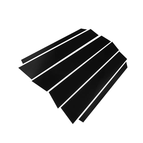 Fastening of Rear Door Trim Bar - 2020 Mercedes-Benz GLE-Class & GLS-Class 4 Motoforti 1 Set Glossy Black Car Door Window Pillar Posts Cover Trim Exterior for Mercedes-Benz M/ML-Class ML320 ML350 ML450 ML500 ML550 ML 63AMG W164 2006-2011 Long-lasting