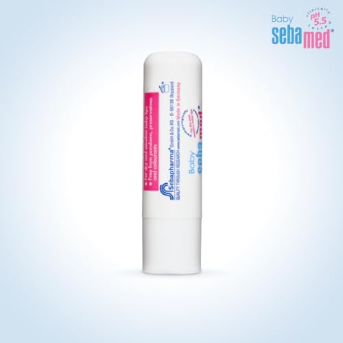 Image of Baby Sebamed Lip Balm|Soft Baby Lips|With Shea butter, Jojoba Oil & Beeswax|4.8 gm (Pack of 2)