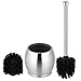Produktbild Dailyart WC Bürste Ohne Bohren, WC Bürstenhalter WC Garnitur Klobürste Klobürstenhalter Toilettenbürste mit Halter, Inkl. Ersatzbürste, Edelstahl 304, Toilet Brush, Black