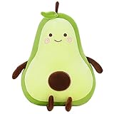 MMTTAO Stuffed Animal Avocado 15 Inch Plush Toys Squishy Snuggle Soft Kawaii Food Shaped Plushies Fruit Series Cute Dolls Collection Hugging Pillow Cushion Gifts for Kids Children Boys Girls, 15Inches