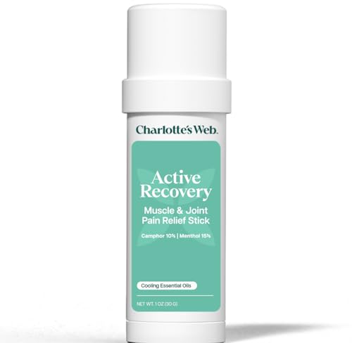 Charlottes Web Active Recovery Muscle & Joint Pain Relief Stick 1oz