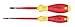 Wiha 32189 Insulated Screwdrivers Slim No.2 and 4.5, 2-Piece Set