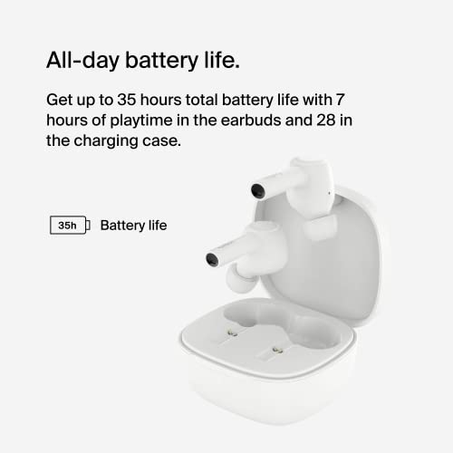 Belkin SoundForm Pulse ANC Earbuds, Wireless Charging, 36H - image 2