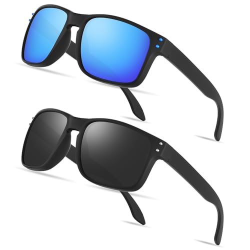 Beread 2er Set Kinder Sonnenbrillen Polarisiert - UV400 Sportbrillen Für Baseball & Radfahren