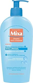 Mixa Ekspert Skóry Wrażliwej Hyalurogel Mleczko Nawilżające, 400 ml