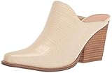 Chinese Laundry Women's Crinkle Mule, Cream, 7.5