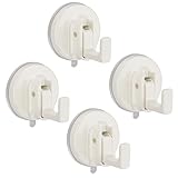 Genérico Gancho de ventosa para montaje en pared | Ganchos de Para Toallas | Ventosas pesadas sin orificio Puerta Metálica Reutilizable Para Decoración Almacenamiento Vitrina Ventana Baño