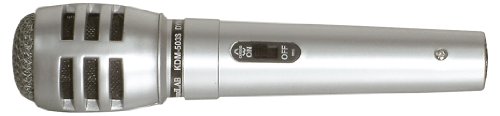 Soundlab - Microfono dinamico unidirezionale DM310 600 Ohm Argento