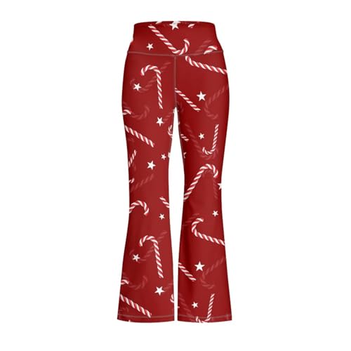 Flare Leggings for Girls High Waisted Bell Bottoms Wide Leg Yoga Pants Kids Clothes 5-14Y