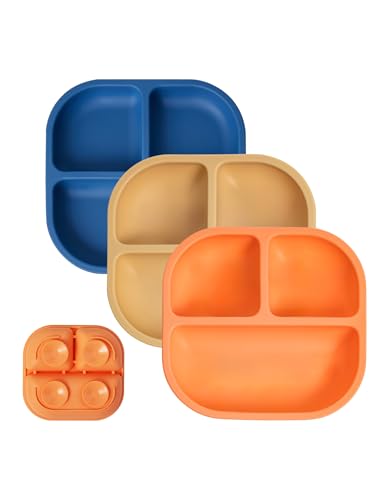 BABELIO Suction Plates 3-Pack