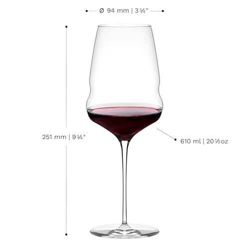 Stölzle Lausitz Kyoto Bar Kieliszek Nick & Nora Zestaw 6 sztuk 190 ml – Eleganckie Kieliszki do Martini, Manhattan i Negroni – Kieliszki Kryształowe Koktajli – Bezpieczne Zmywarce i Odporne Uderzenia