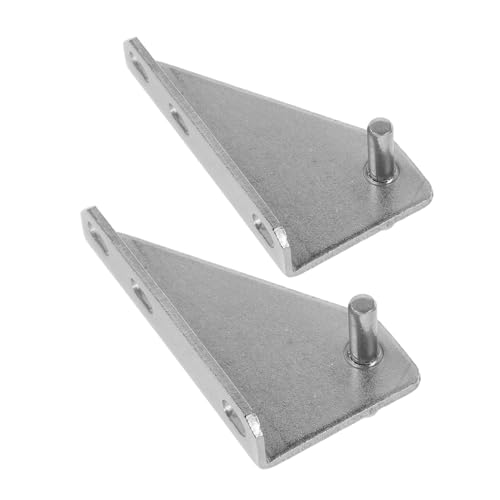 Operitacx 2 piezas Bisagra de Acero Inoxidable para Puerta de Frigorífico de Recambio Resistente y Fácil de Instalar Compatible con Congeladores y Refrigeradores Comerciales