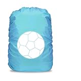 Funda Impermeable Mochila, 35L Niños Mochila Escolar Funda Impermeable,Cubre Mochila Impermeable, Reflectante Protector Mochila Impermeable para Exterior, Camping, Senderismo, Viajes