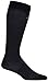 Icebreaker Merino Women's Snow Liner Over The Calf Merino Wool Socks, Black, Medium