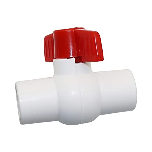 Válvula de bola de PVC de 20 mm con herramientas agrícolas de riego para 1 pieza 7