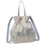Élégance culturelle : orné de broderies et de pompons complexes, notre sac brodé de style chinois met en valeur une beauté intemporelle et une touche culturelle, ce qui en fait l'accessoire parfait pour les personnes raffinées et élégantes.