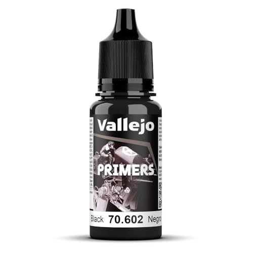 Vallejo Acryl-Polyurethan, 17 ml, schwarze Grundierung