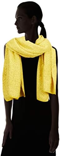 Only Onllima Knit Long Scarf Acc Noos, Sciarpa Donna, Giallo (Yolk Yellow), Taglia unica