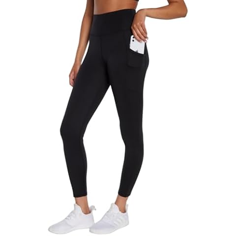 Marika Women's Standard Easy Eclipse High Rise Pocket Legging, Black Cover