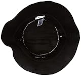 Calvin Klein Jeans Cubo de Bordado Doble Sombrero de Copa Baja, Black, Taille Unique para Hombre