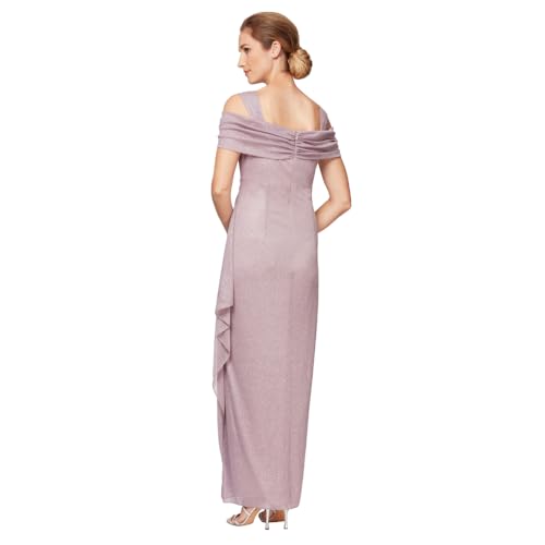 Image of Sparkling Mesh Gown by Alex Evenings