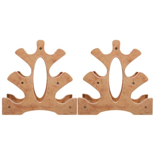 ibasenice 2pcs Dumbbell Rack Compact Dumbbell Holder Stand For Home Gym Three-tier Weight Rack Space-saving Fitness Equipment Organizer