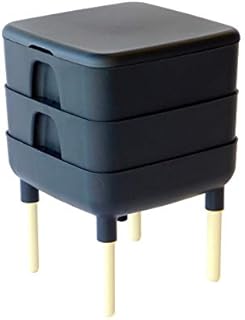 The Essential Living Composter, Worm Composter (Black)