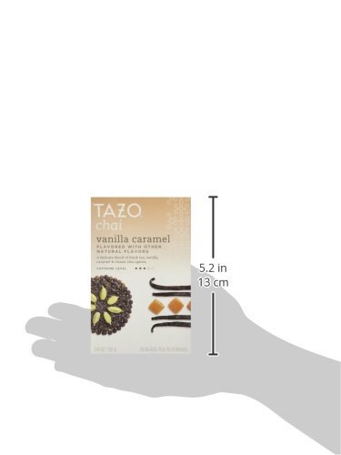 Tazo, Tea Vanilla Caramel Chai Filterbags, 20 Count #TOP6