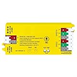 Contenu de l'emballage : le paquet contient 1 contrôleur de bande LED. Options du modèle : A (sans microphone), B (avec microphone), C (avec microphone + UART USB-C). Dimensions : 109 x 46 x 17 mm - Boîtier en polycarbonate jaune.