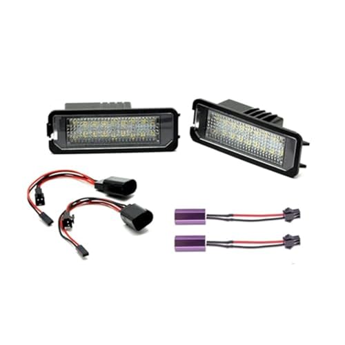 Plafón de matrícula LED para VW EOS Scirocco y Lupo luz clara para tus viajes nocturnos
