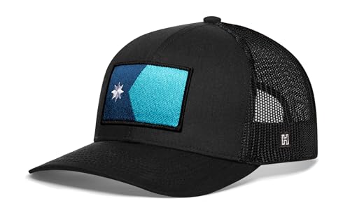 Image of HAKA State Flag Series Trucker Hat for Men & Women, Adjustable Baseball Hat, Golf Hat Snapback