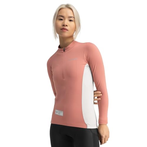 SIROKO Maillot de Gravel Manga Larga Ciclismo GM3 Hokkaido Coral S