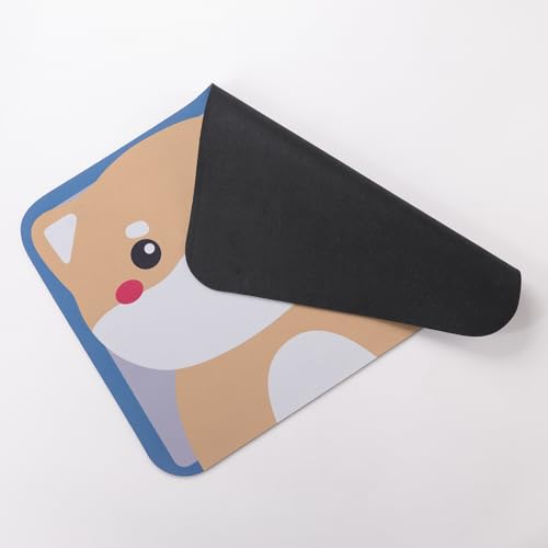 Image of UMAI X SAVYA Home Multipurpose Mat for Kids Bedroom, Play Area, Living Room, Bathroom, Shower | 60 x 40, Lavender | Anti-Skid, Cartoon Design