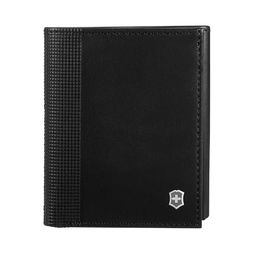 Image of Victorinox Altius Alox, Tri-Fold Wallet, Black (611574)