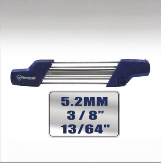2 IN 1 Easy File 3/8 13/64 5.2mm Chainsaw Chain Sharpener,Replacement for Wagners OEM